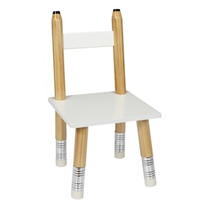 Table scandinave avec 2 chaises crayon p