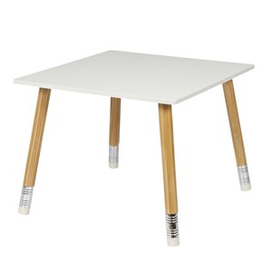 Table scandinave avec 2 chaises crayon p