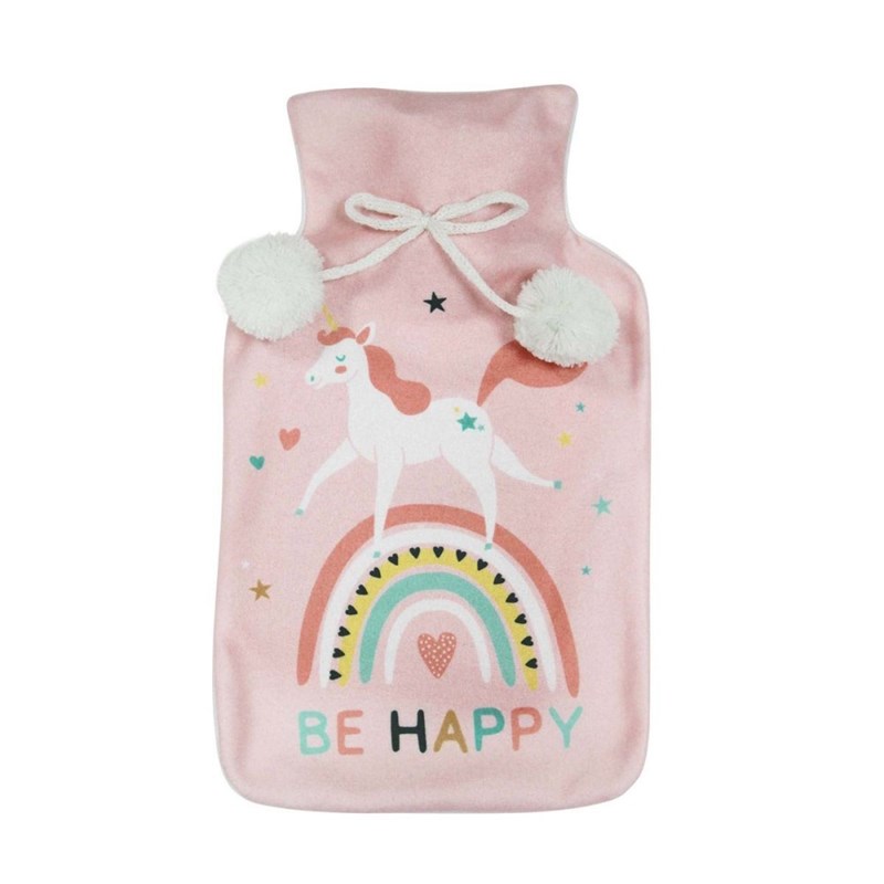 Douceur d'intérieur - Bouillotte enfant avec housse polaire 2l