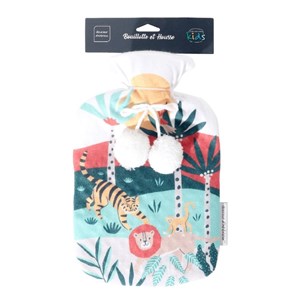 Bouillotte enfant avec housse polaire 2l