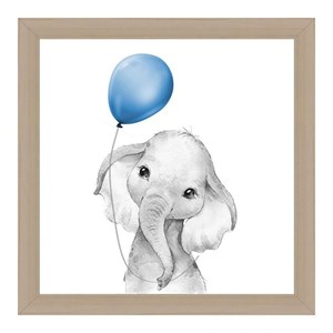 Lot de 3 tableaux toile balloons 30x30 c
