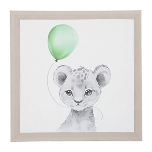 Lot de 3 tableaux toile balloons 30x30 c