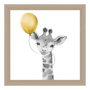 Lot de 3 tableaux toile balloons 30x30 c