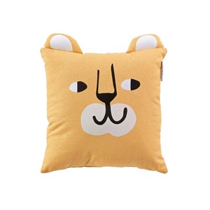 Coussin 40x40 cm lionceau coton