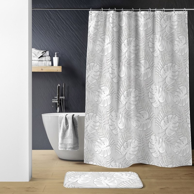 Rideau de douche polyester 180x200 amber