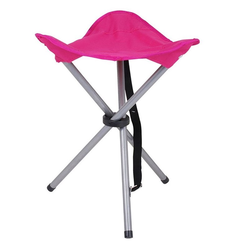 Tabouret pliable oxford fuchsia
