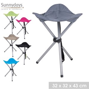 Tabouret pliable oxford fuchsia