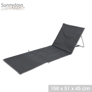 Matelas de plage sierra blanca anthracit