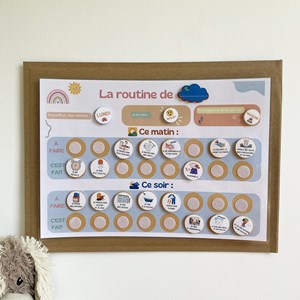 Routine du jour enfants