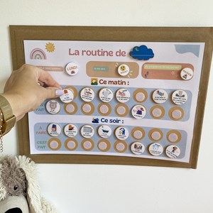 Routine du jour enfants