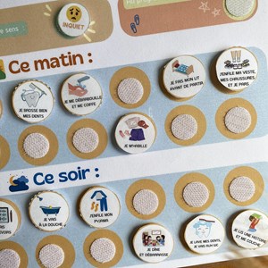 Routine du jour enfants