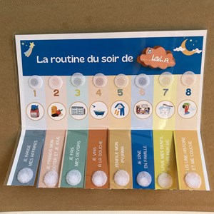 Routine du soir enfants