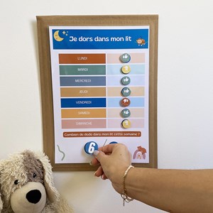 J’apprends à dormir dans mon lit