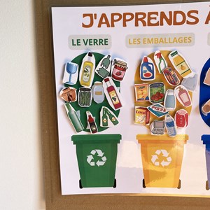 J’apprends à trier mes déchets 