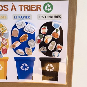 J’apprends à trier mes déchets 