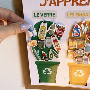 J’apprends à trier mes déchets 