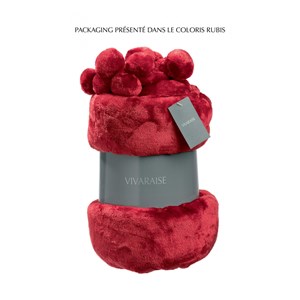 Plaid tender lin 150 x 200 cm vivaraise