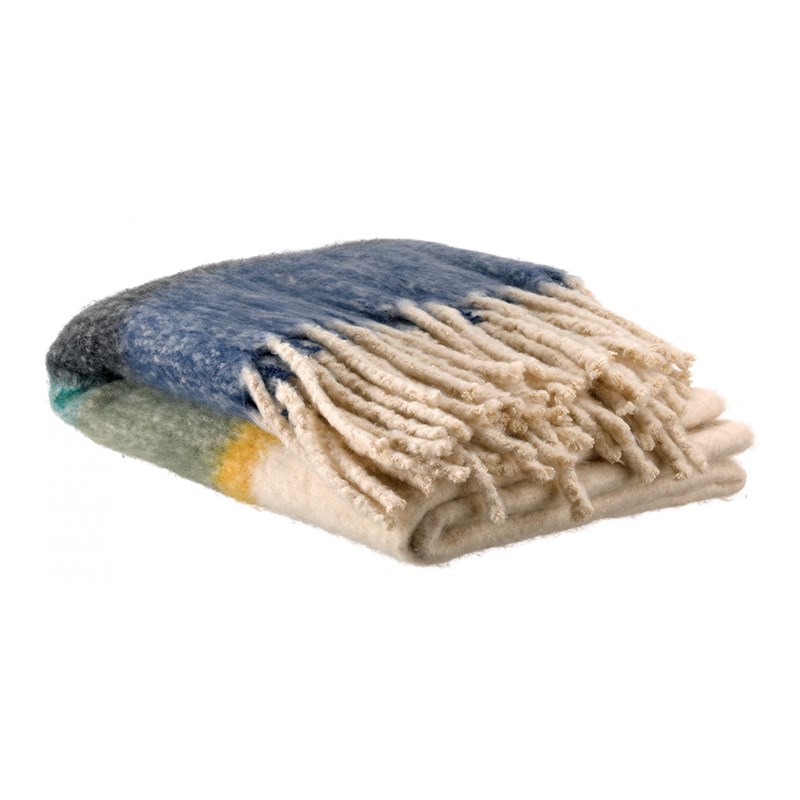 Vivaraise - Plaid isabel mousse 130 x 160 cm vivara...