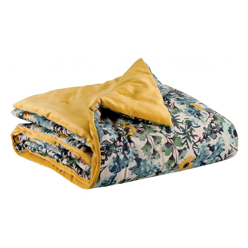 Vivaraise - Plaid hortense multico 135 x 200 cm viv...