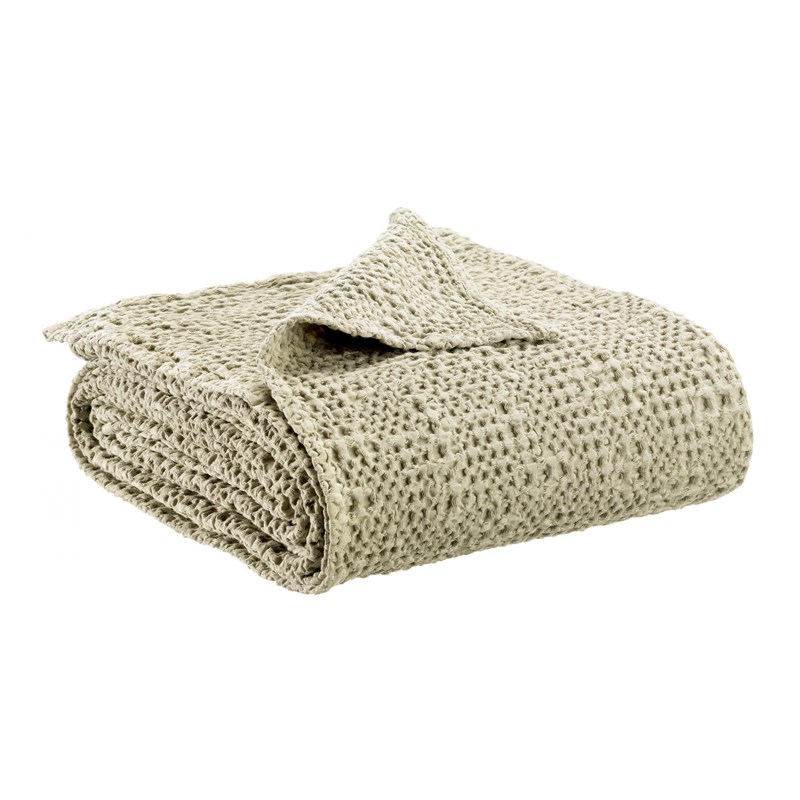 Vivaraise - Plaid stonewashed tana pinede 140 x 200...