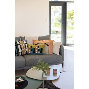 Plaid stonewashed tana creme 140 x 200 …