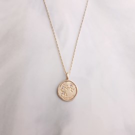 Collier signe astrolo sagittaire or