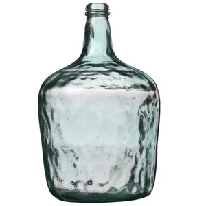 Vase dame jeanne 10l verre recyclé d24.5