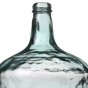 Vase dame jeanne 10l verre recyclé d24.5