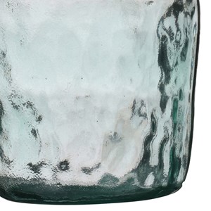 Vase dame jeanne 10l verre recyclé d24.5