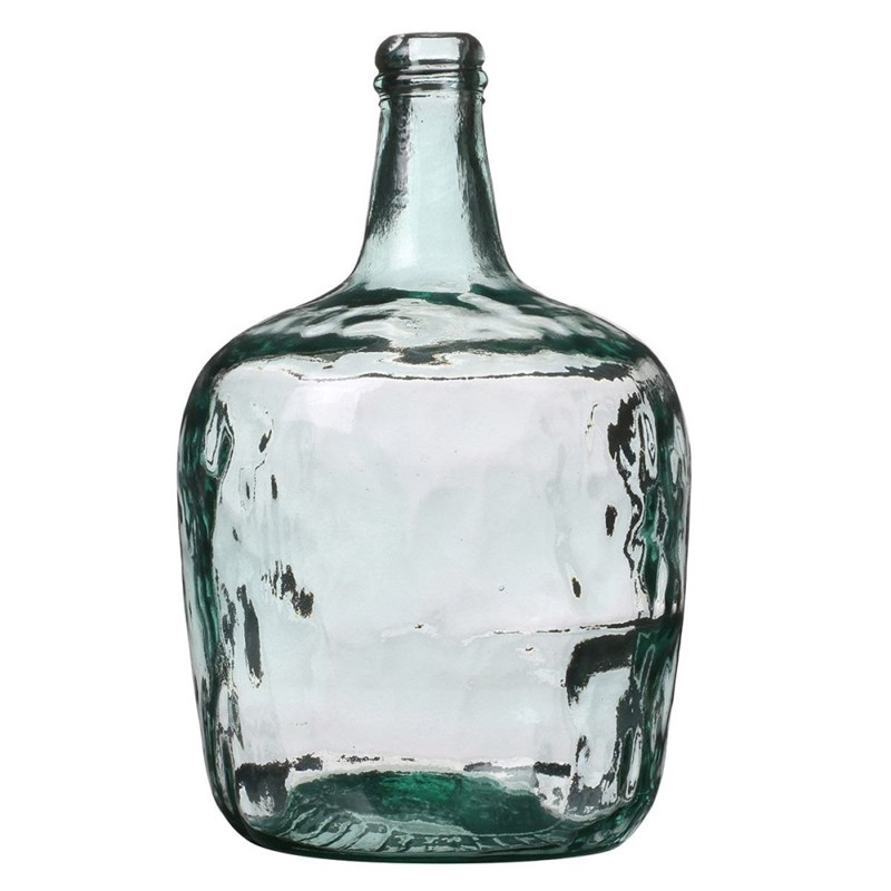 Vase dame jeanne 8l verre recyclé d21 h3
