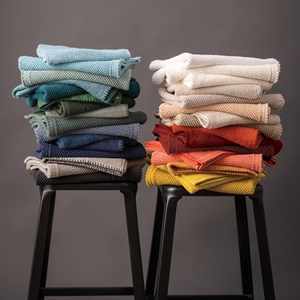 Tapis de bain uni etia lin 54 x 110 cm …