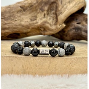 Bracelet protection en labradorite