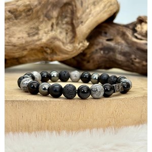 Bracelet protection en labradorite