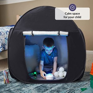 Tente pop-up sensorielle noire 90cm