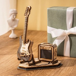 Maquette bois - guitare électrique