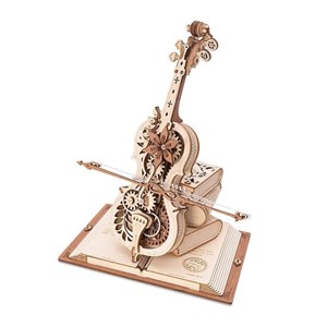 Maquette bois - le violon mécanique