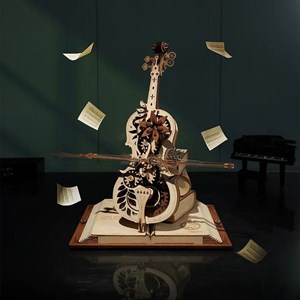 Maquette bois - le violon mécanique