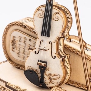 Maquette bois - violon caprice