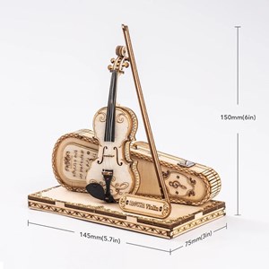 Maquette bois - violon caprice