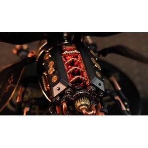 Maquette mécanique   scarabée rhinocéros