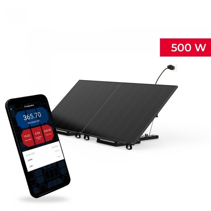 Le Panneau Français - Kit solaire plug and play 500wc saphir