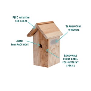 Nichoir avec caméra wifi