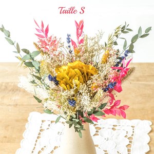Bouquet de fleurs séchées marie taille s
