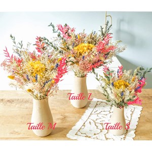 Bouquet de fleurs séchées marie taille s