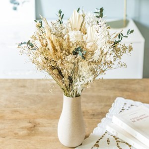 Bouquet de fleurs séchées marine m