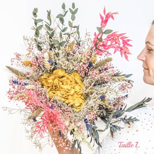 Bouquet de fleurs séchées marie taille l