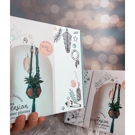 Kit diy suspension macramé - agave