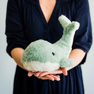 Peluche bouillotte baleine dehoussable warmies