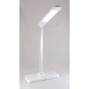 Lampe de bureau avec triple station de c