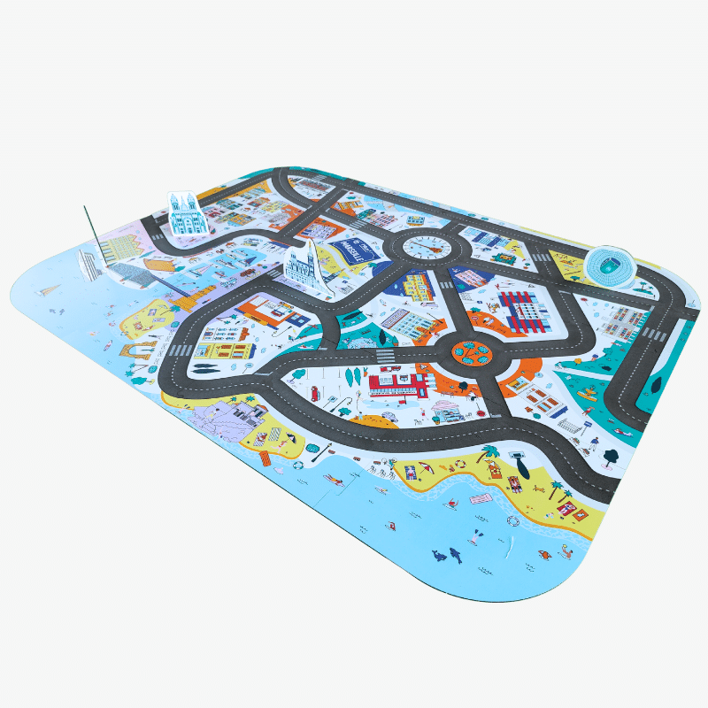 Les Circuits de Simon - Tapis circuit petites voitures marseille